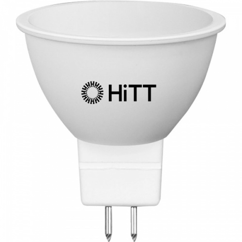 GENERAL Лампа светодиодная HiTT-PL-MR16-9-230-GU5.3-3000, 1010067, GU5.3, 3000 К