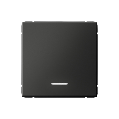 Systeme Electric ARTGALLERY 1-клавишный ВЫКЛЮЧАТЕЛЬ с подсветкой, сх.1а, 10АХ, механизм, БАЗАЛЬТ