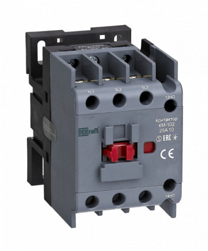 Schneider electric DEKraft Контактор 25А 24В АС3 АС4 1НО КМ-102