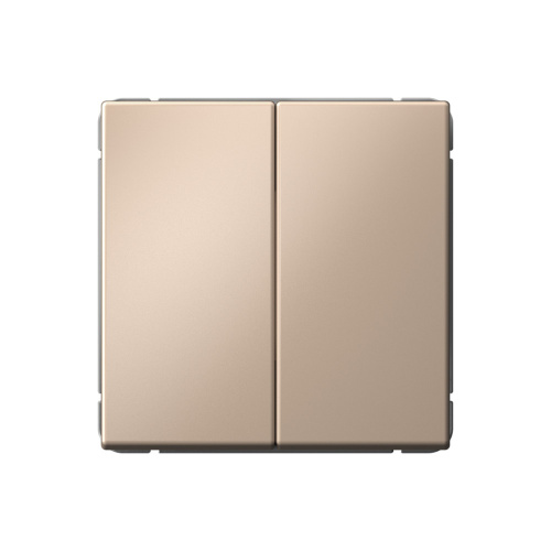 Systeme Electric ARTGALLERY 2-клавишный ВЫКЛЮЧАТЕЛЬ КНОПОЧНЫЙ, сх.2, 10А, механизм, ПЕСОЧНЫЙ