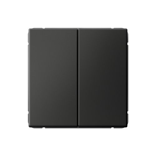 Systeme Electric ARTGALLERY 2-клавишный ВЫКЛЮЧАТЕЛЬ, сх.5, 10АХ, механизм, БАЗАЛЬТ