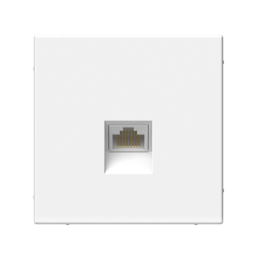 Systeme Electric ARTGALLERY РОЗЕТКА компьютерная RJ45, кат. 5е, механизм, БЕЛЫЙ