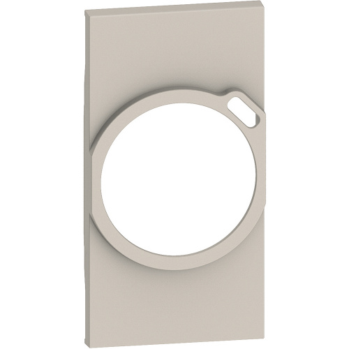 LIVING NOW.Лицевая панель для комбинированных розеток 2К+З/USB 2 модуля.Цвет Песочный.