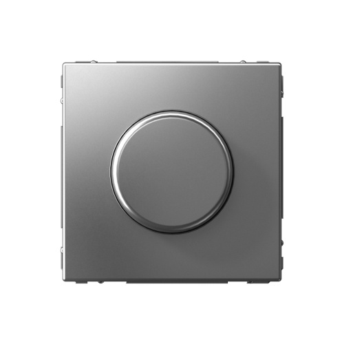 Systeme Electric ARTGALLERY СВЕТОРЕГУЛЯТОР (диммер) повор-нажим, LED, RC, 400Вт, механизм, СТАЛЬ