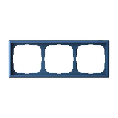 Systeme Electric ARTGALLERY 3-постовая РАМКА, универсальная, АКВАМАРИН