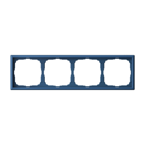 Systeme Electric ARTGALLERY 4-постовая РАМКА, универсальная, АКВАМАРИН