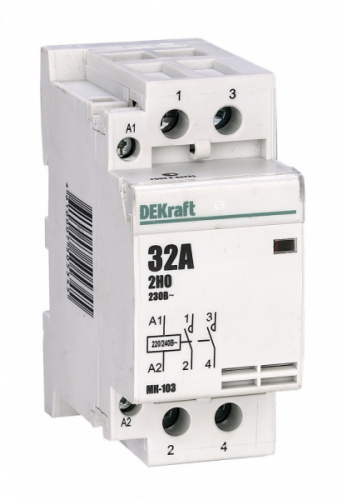 Schneider electric DEKraft Модульный контактор 2НО 63А 230В МК-103