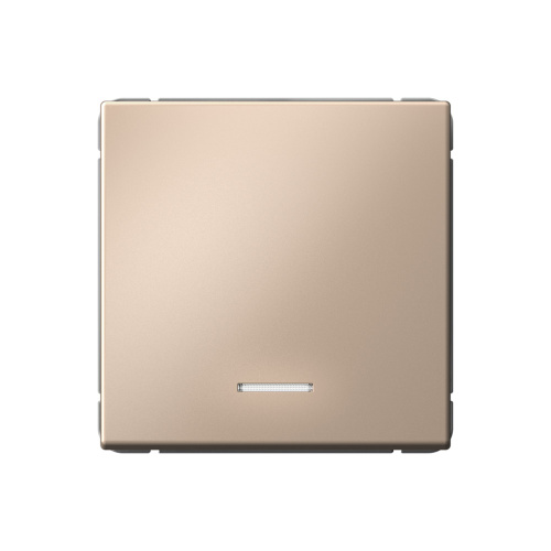 Systeme Electric ARTGALLERY 1-клавишный ВЫКЛЮЧАТЕЛЬ с подсветкой, сх.1а, 10АХ, механизм, ПЕСОЧНЫЙ