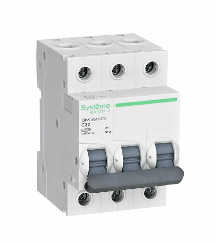 Systeme Electric (ранее Schneider Electric) City9 Set Автоматический выключатель (АВ) С 32А 3P 4.5kA 400В