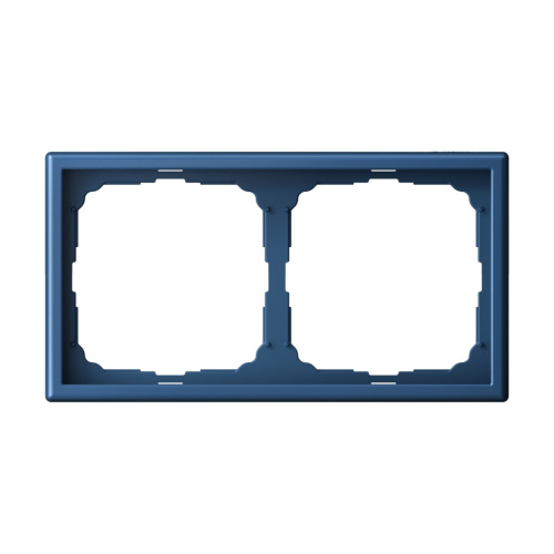 Systeme Electric ARTGALLERY 2-постовая РАМКА, универсальная, АКВАМАРИН