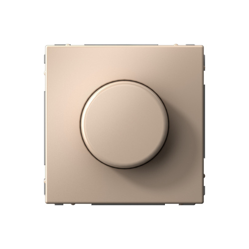 Systeme Electric ARTGALLERY СВЕТОРЕГУЛЯТОР (диммер) повор-нажим, LED, RC, 400Вт, механизм, ПЕСОЧНЫЙ