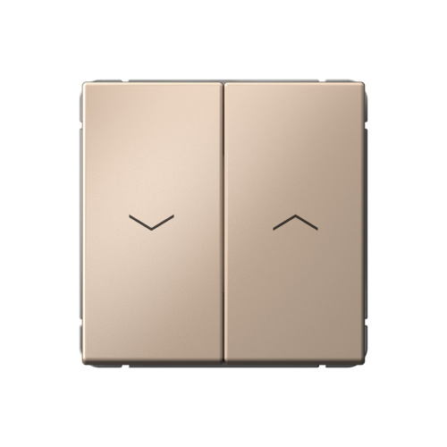 Systeme Electric ARTGALLERY 2-клавишный ВЫКЛЮЧАТЕЛЬ ДЛЯ ЖАЛЮЗИ, 2х сх.4, 10А, механизм, ПЕСОЧНЫЙ