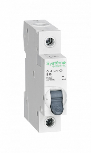 Systeme Electric (ранее Schneider Electric) City9 Set Автоматический выключатель (АВ) B 10А 1P 4.5kA 230В