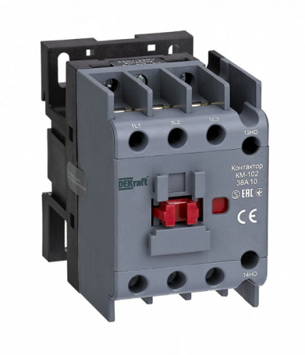 Schneider electric DEKraft Контактор 38А 48В АС3 АС4 1НО КМ-102