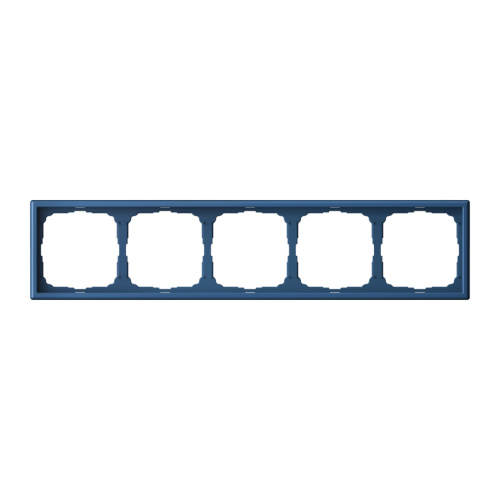 Systeme Electric ARTGALLERY 5-постовая РАМКА, универсальная, АКВАМАРИН