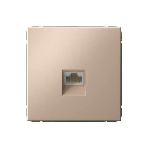 Systeme Electric ARTGALLERY РОЗЕТКА компьютерная RJ45, кат. 5е, механизм, ПЕСОЧНЫЙ